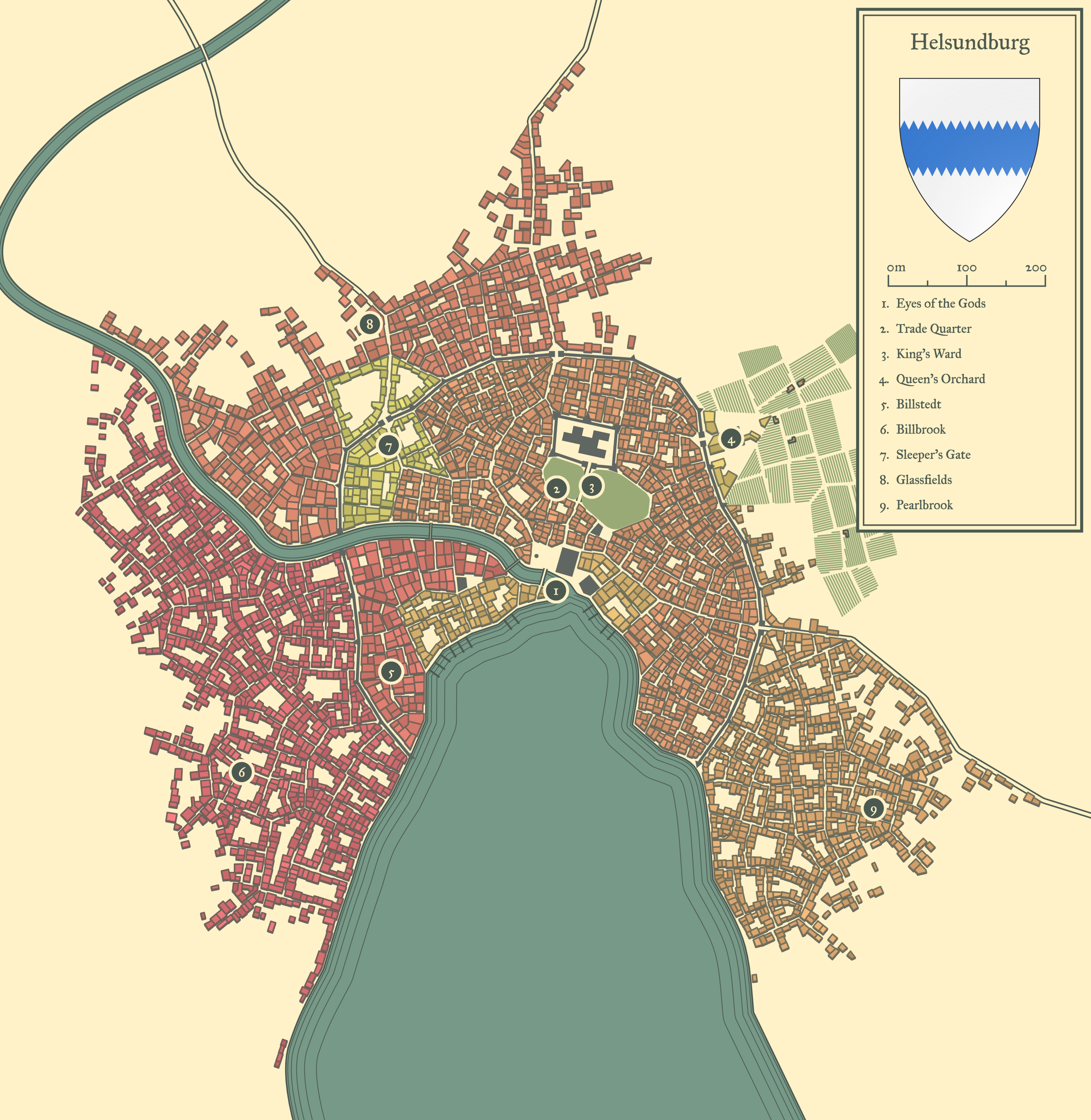 The City of Helsundburg. Source: Watabou